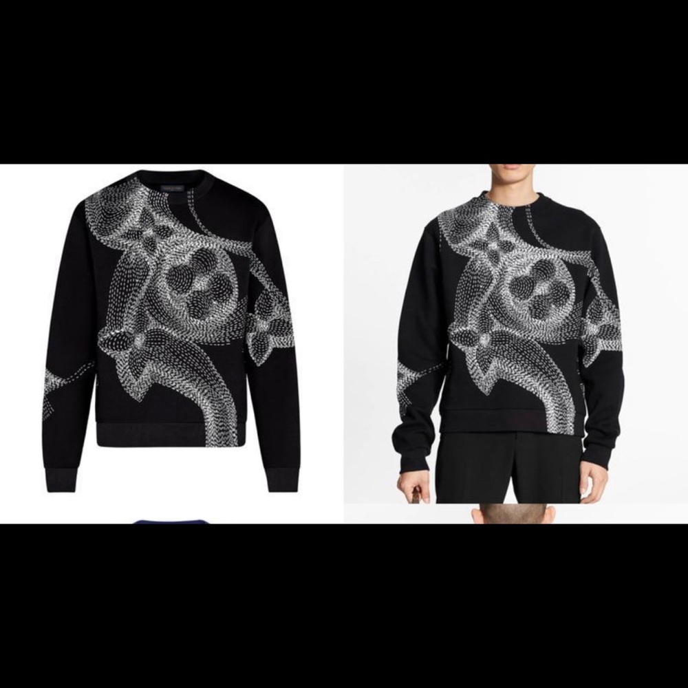 2020 JAPAN Exclusive Louis Vuitton flower sweater